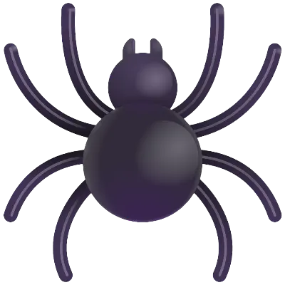 Spider SVG rendered using original mode
