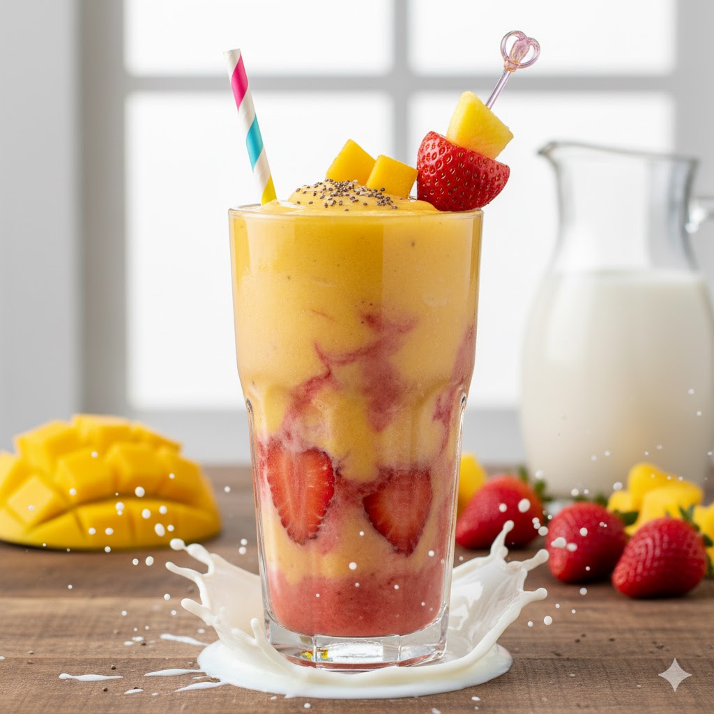 Delicious healthy smoothie