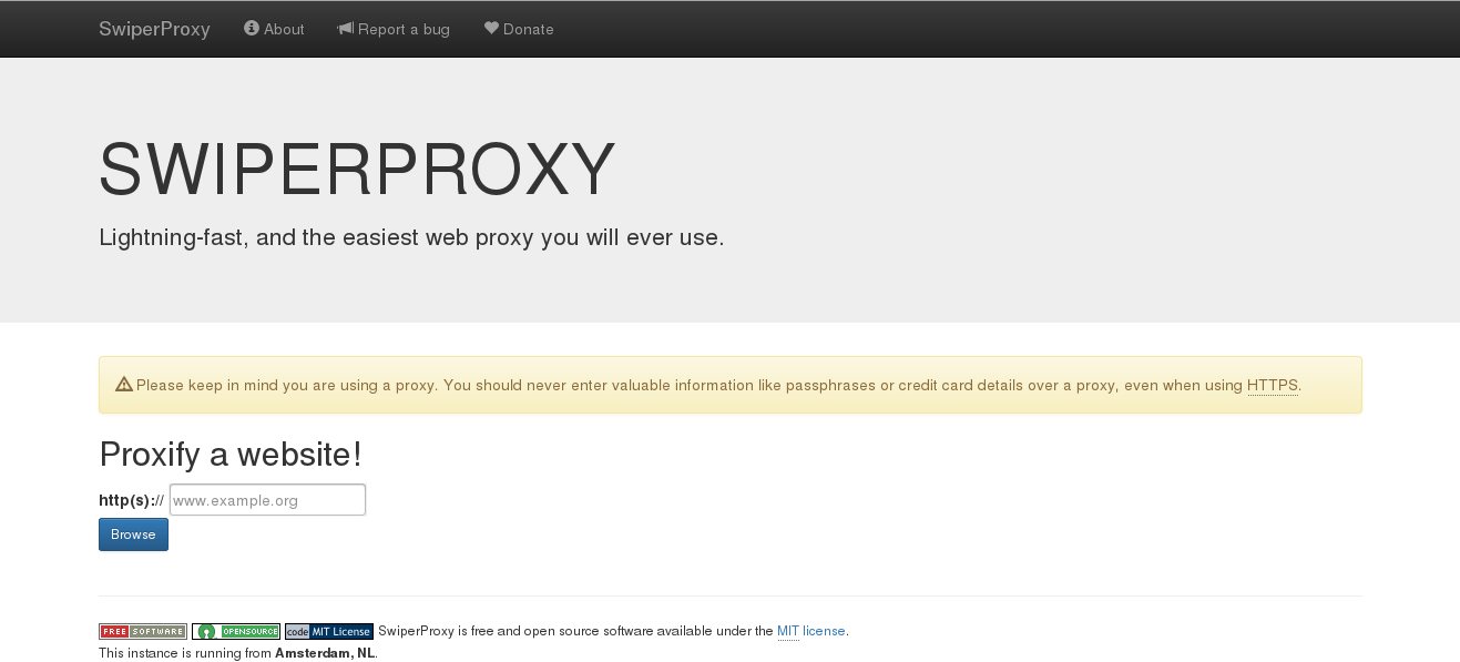 SwiperProxy Screenshot