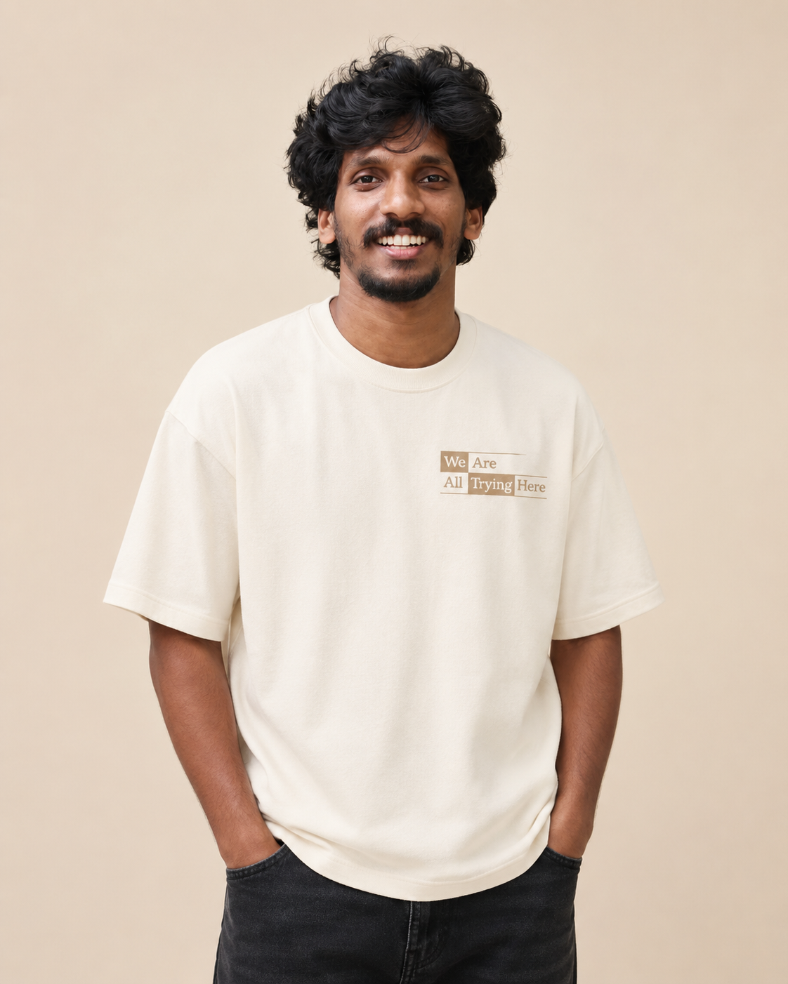 Masses of Emotion Oversized T-Shirt thumbnail 3
