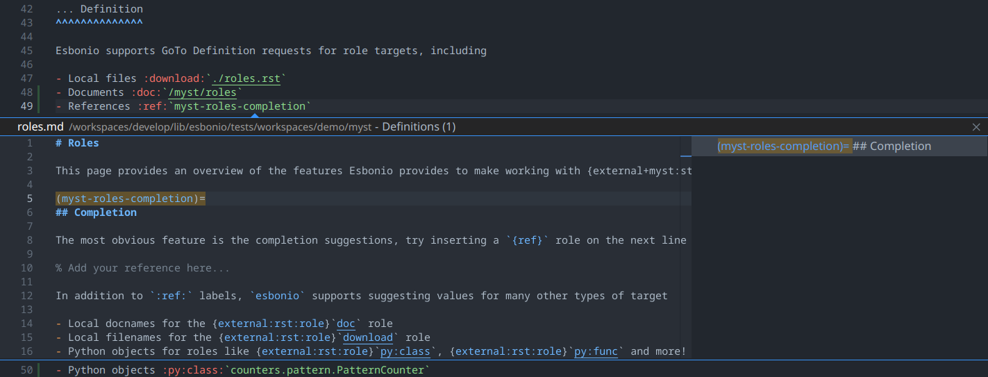 Goto Definition Demo