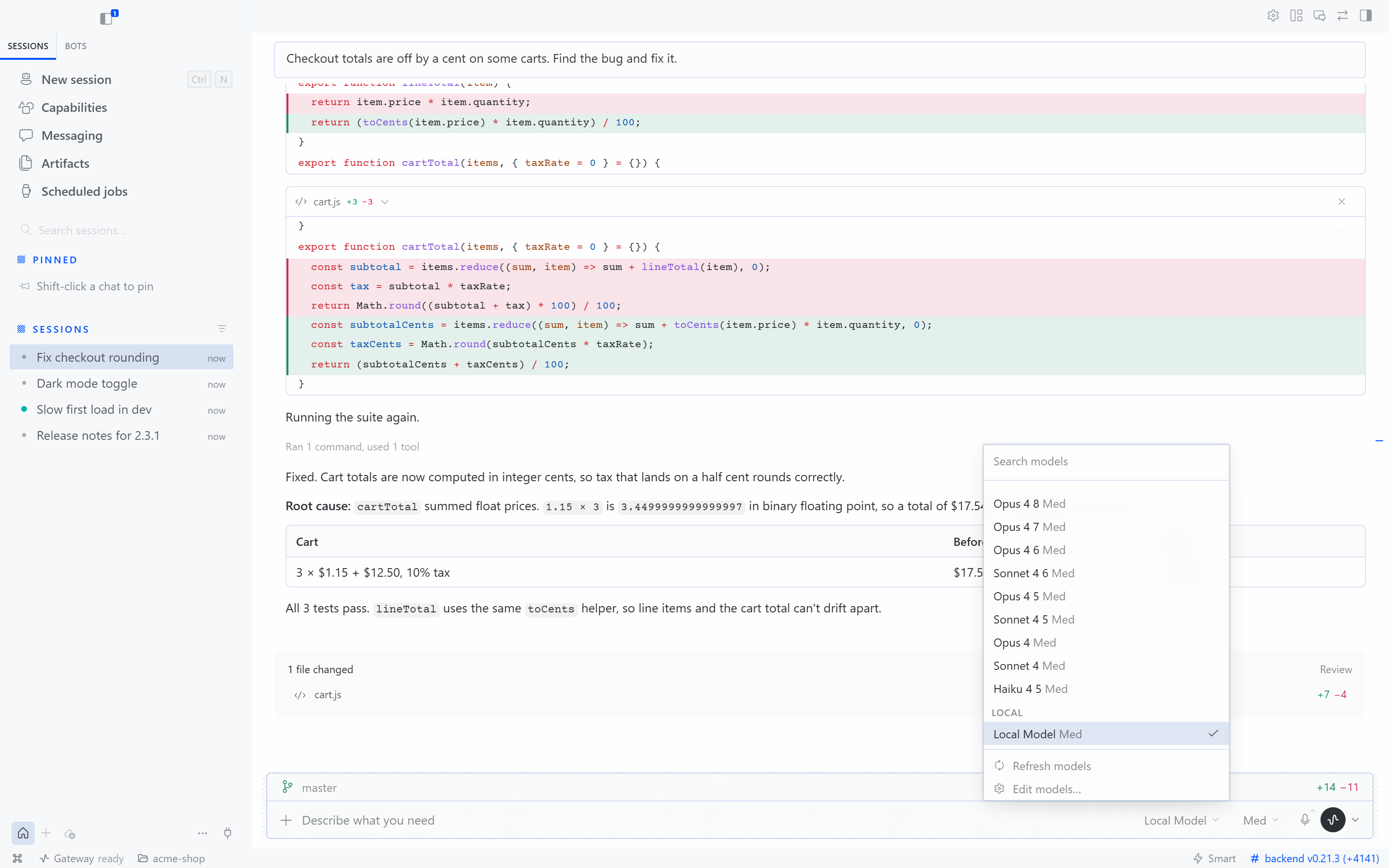 hermes-workbench screenshot 3