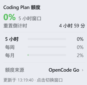 额度卡片