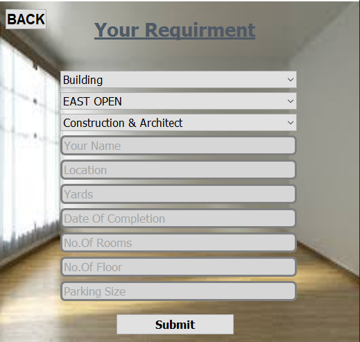 Requirement Page