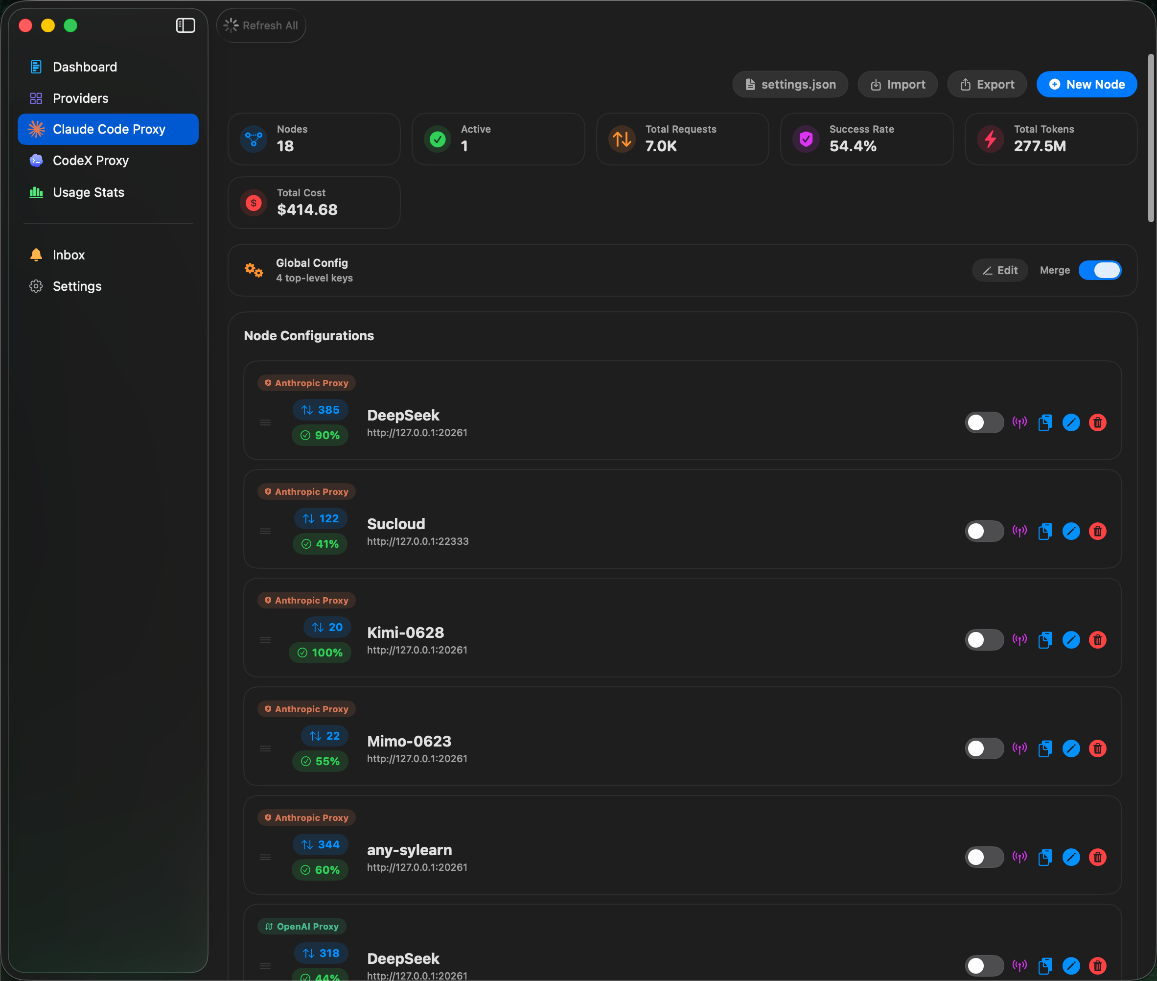 AIUsage — скриншот 3