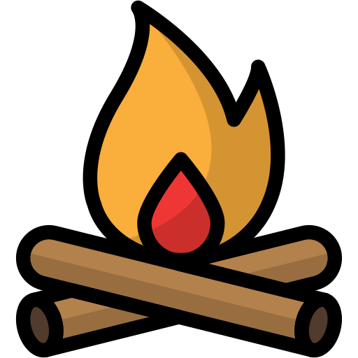 A fire icon