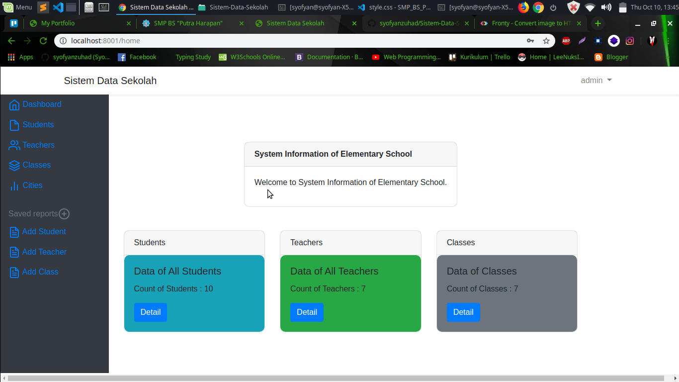 Admin Dashboard