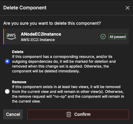 Confirm Deletion