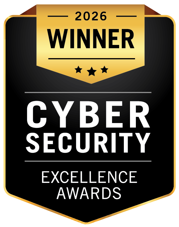 2026 Cybersecurity Excellence Awards Gold Winner badge