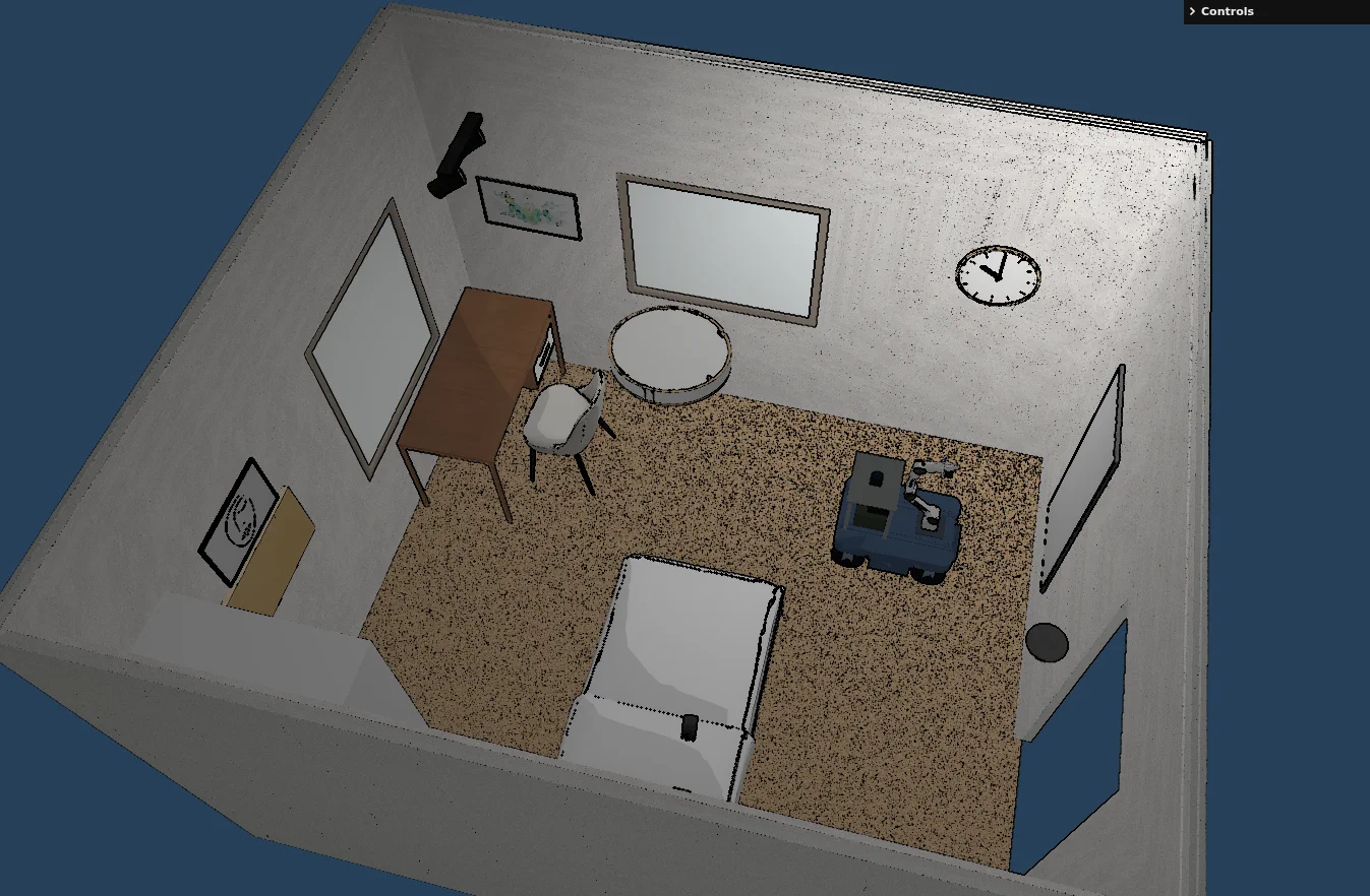 SceneSmith bedroom