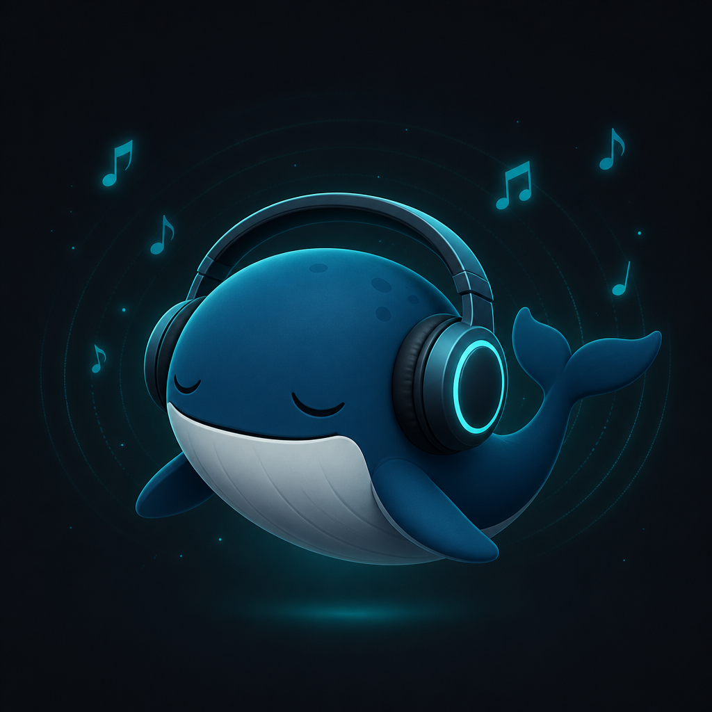 DeepSeek 鲸鱼听歌