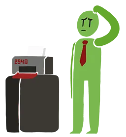george and the printer