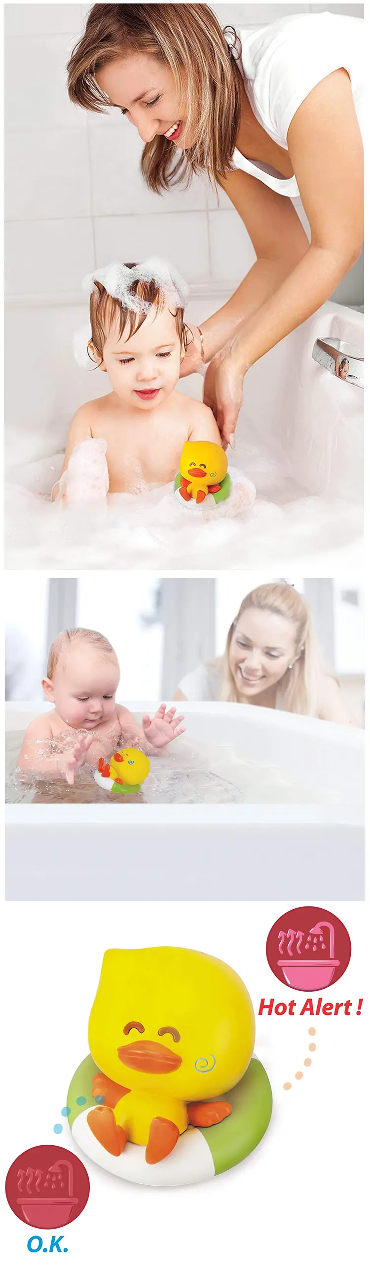 infantino 感温小鸭洗澡玩具(水温提示)