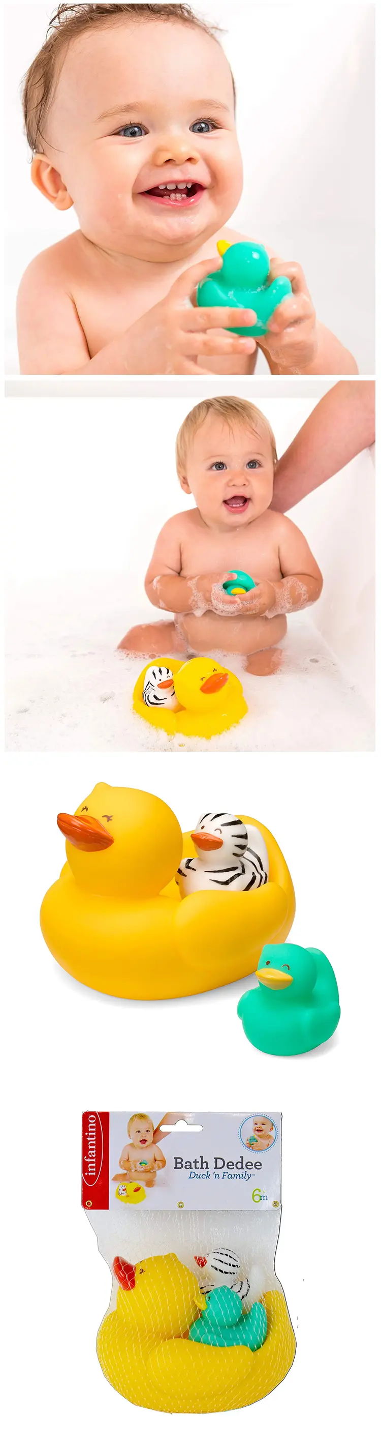 infantino 小鴨洗澡玩具套裝