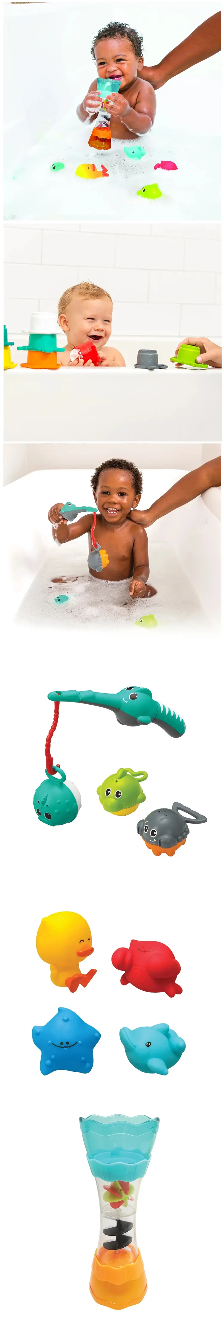 infantino 洗澡玩具套裝