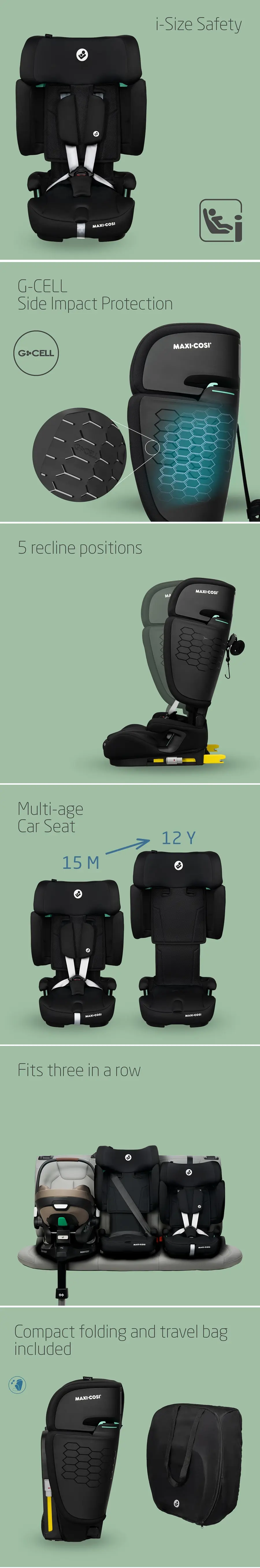 Maxi Cosi Nomad XL Plus 可摺式汽車座椅