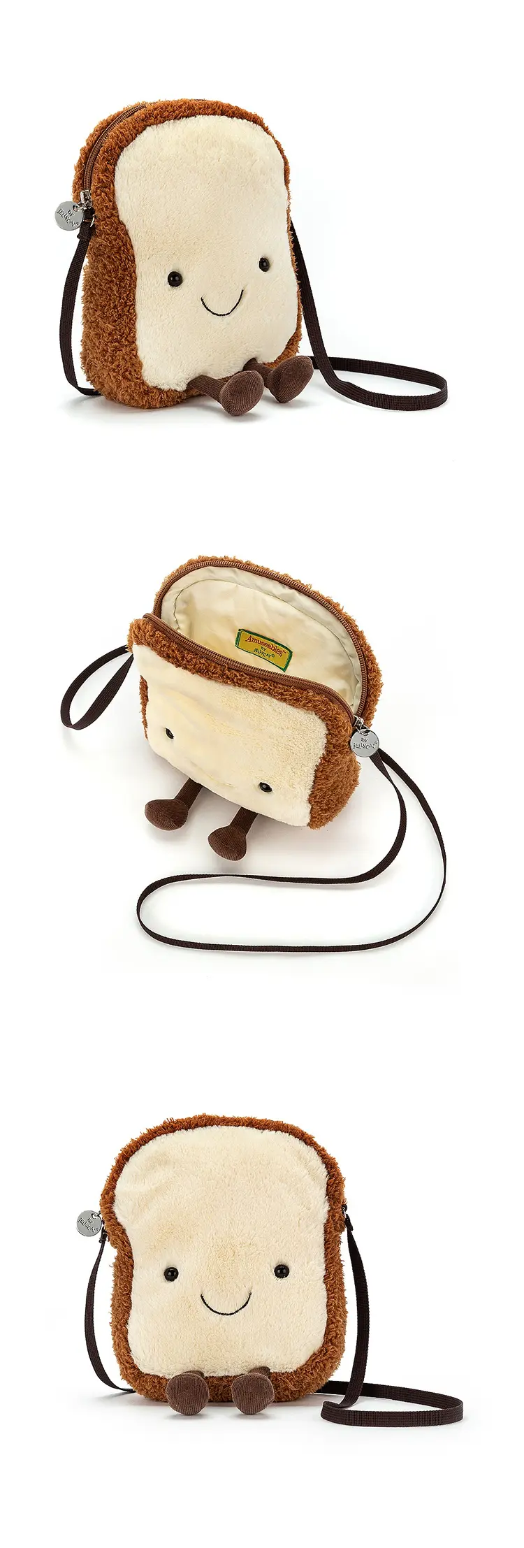 JellyCat Amuseable Toast Bag 吐司小袋子