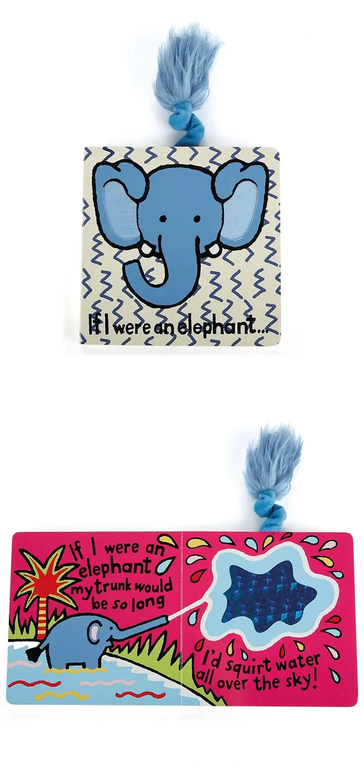JellyCat If I Were An Elephant Book 硬皮书