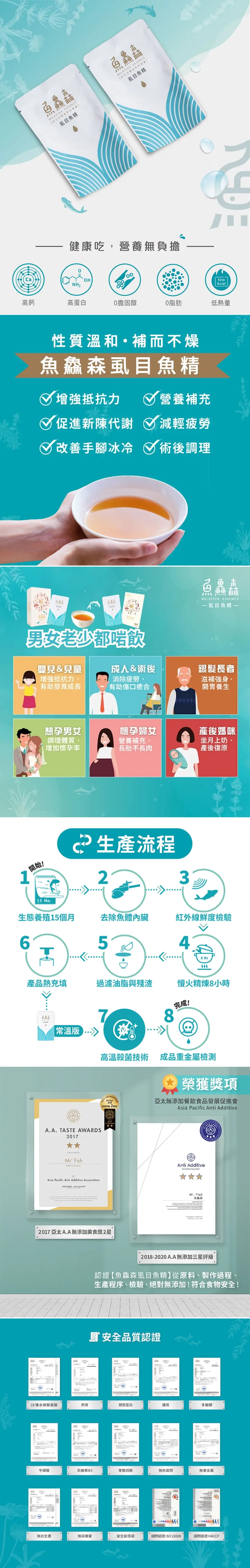 台湾鱼鱻森 虱目鱼精