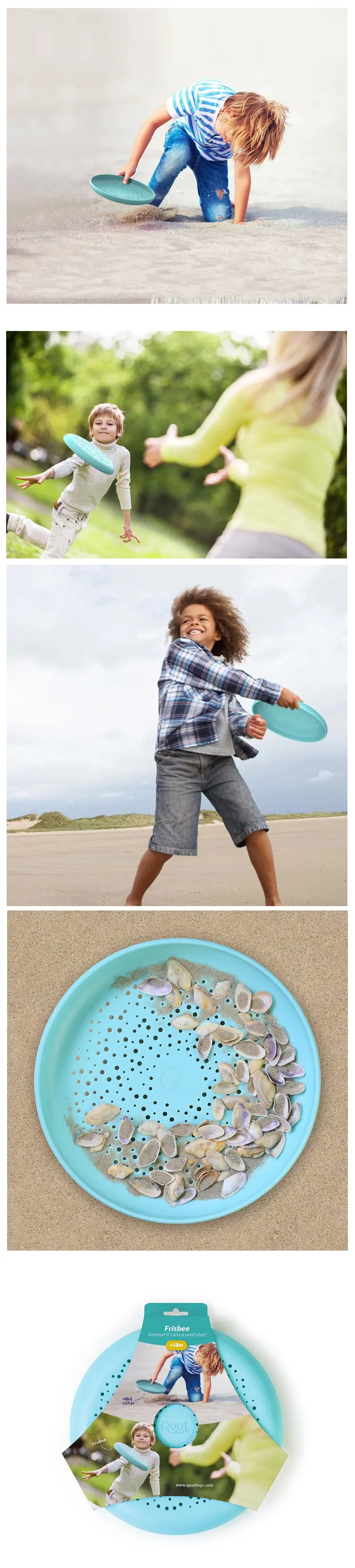 Quut Frisbee 2合1沙灘飛碟