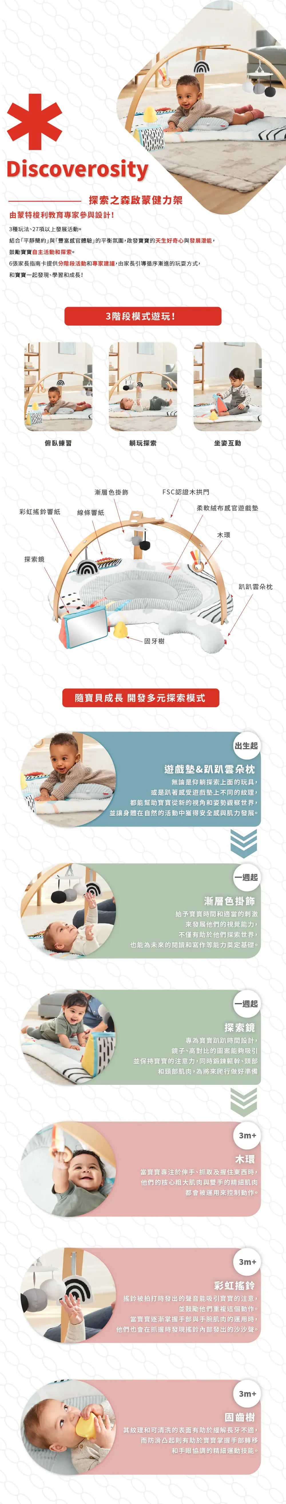 Skip Hop Discoverosity 探索之森啟蒙遊戲墊