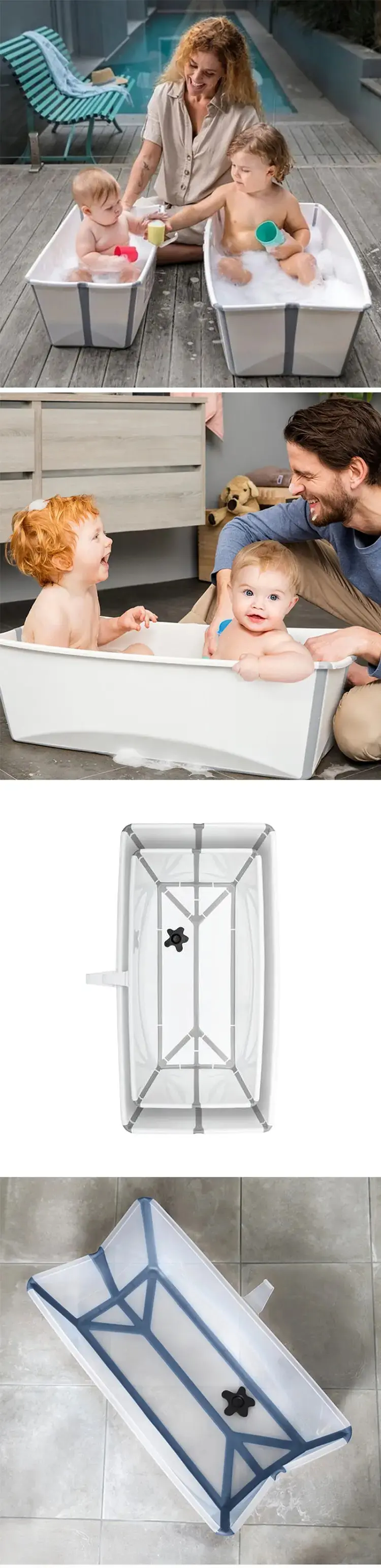 Stokke® Flexi Bath® XL 摺叠式浴盆