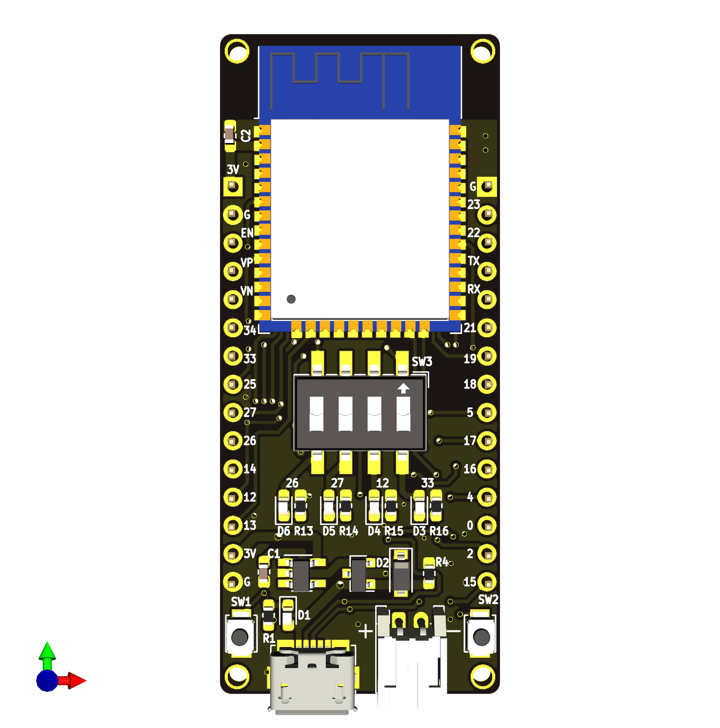 Doge32, from the project README