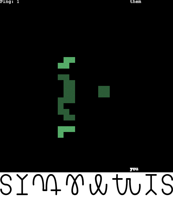 A screenshot of symmetris.