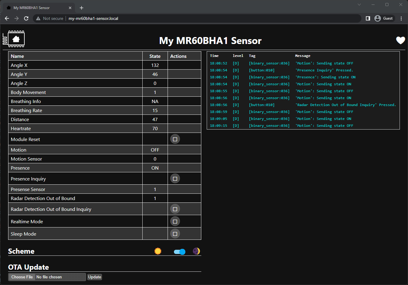 MR60HBA1 Sensor