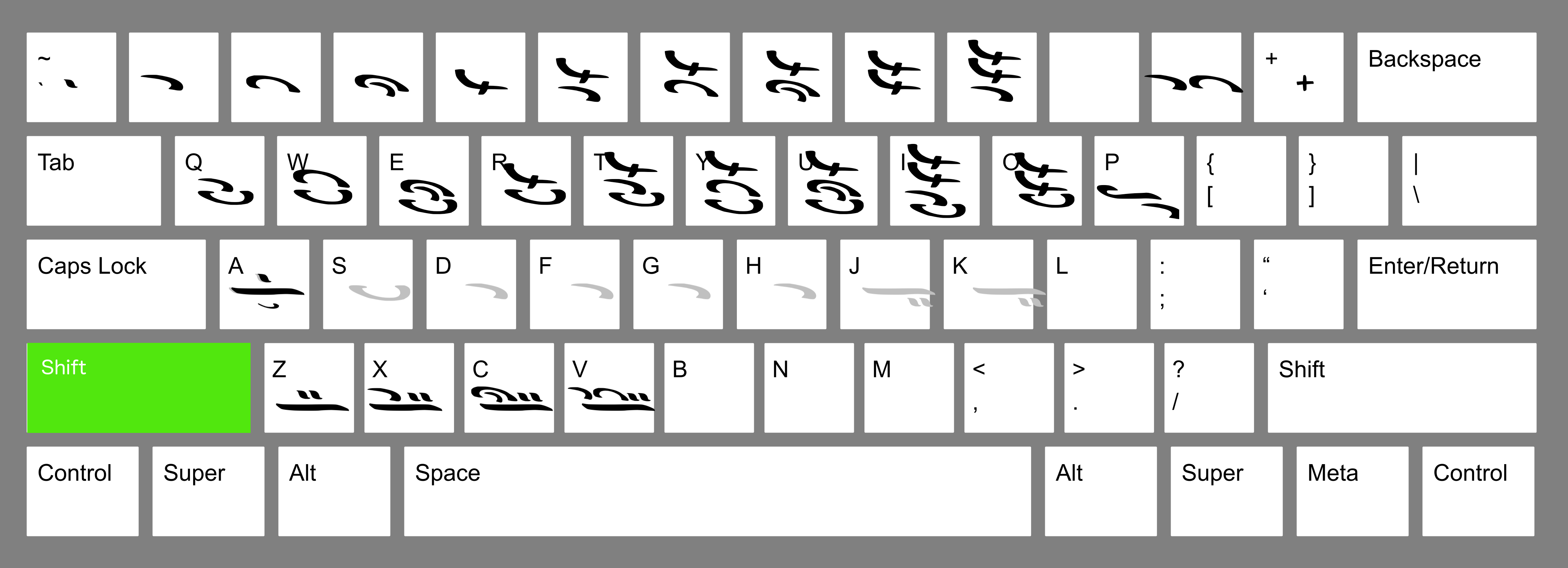 Kassia Keyboard Layout