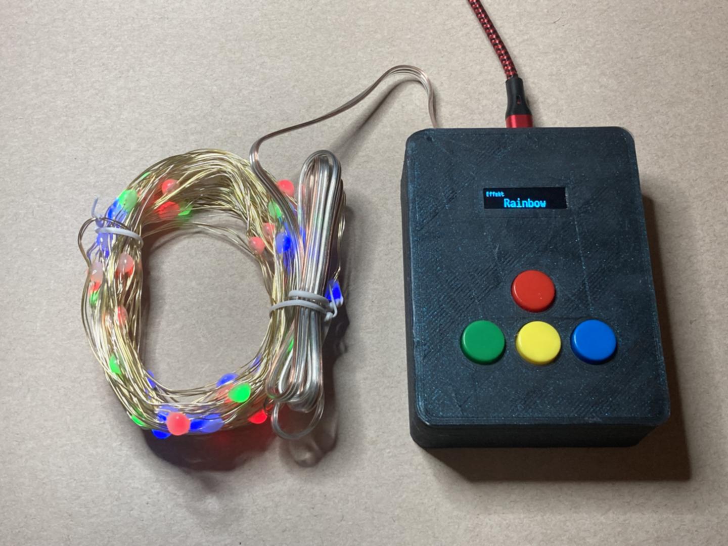 Foto of the LED strip controller