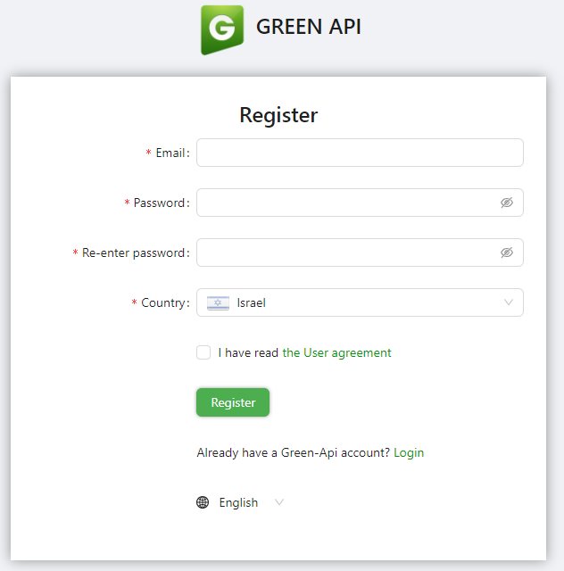 Create Account