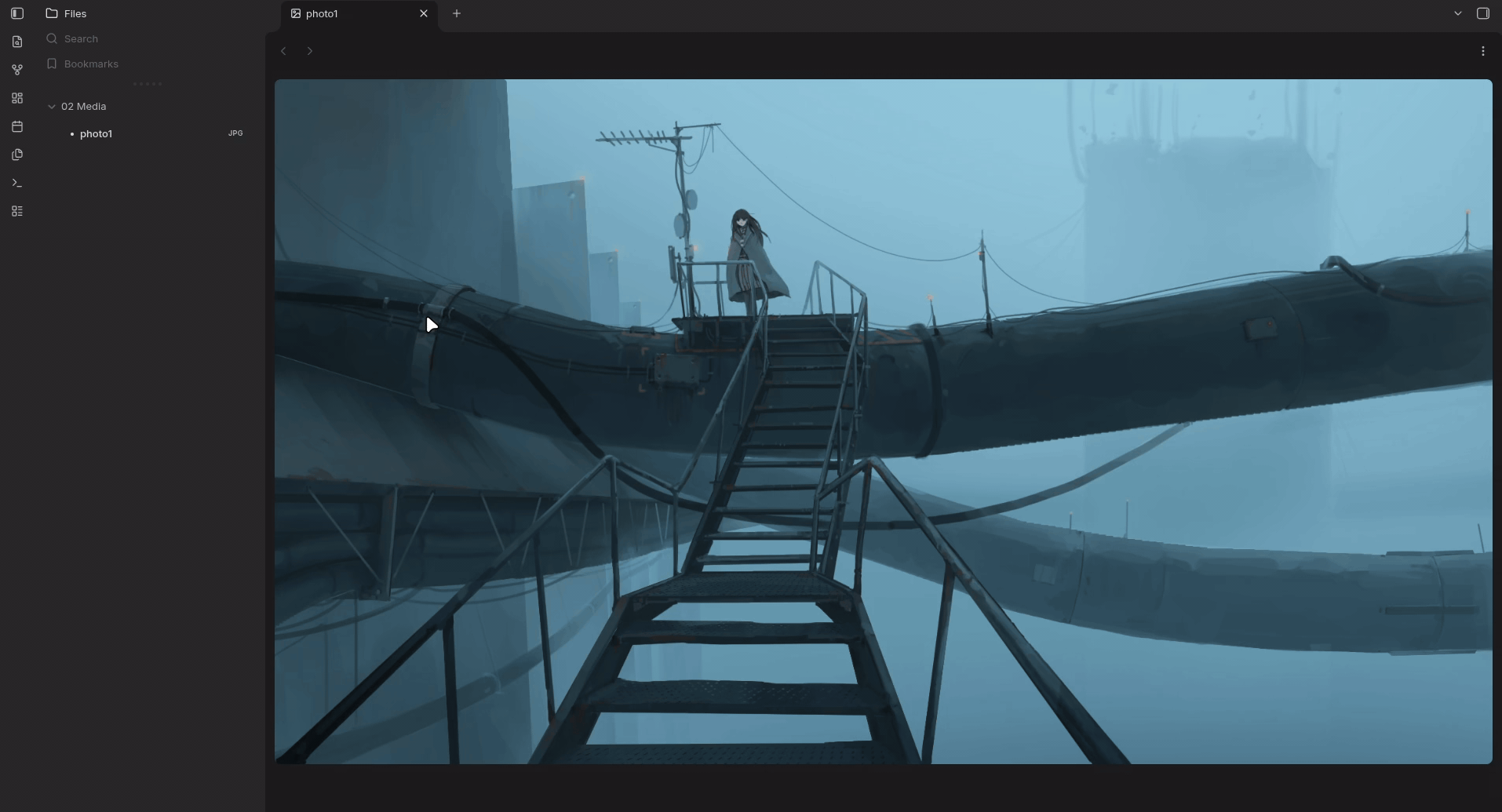 Custom background demo