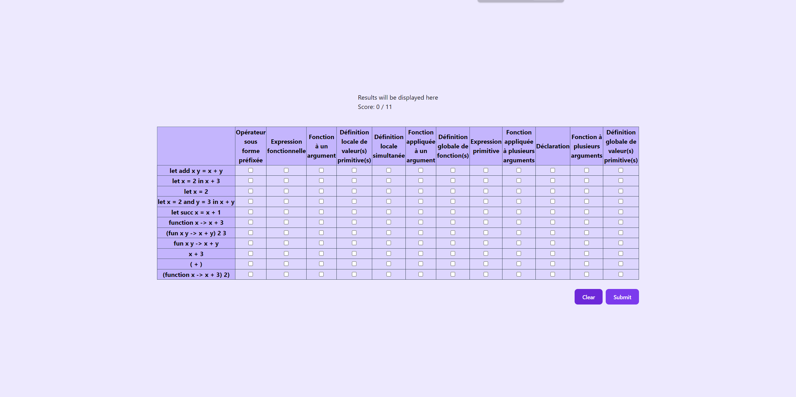 OCaml Multiple Choice Question - OCAML MCQ