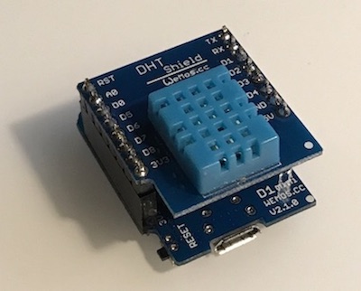 WeMos D1 mini with DHT11