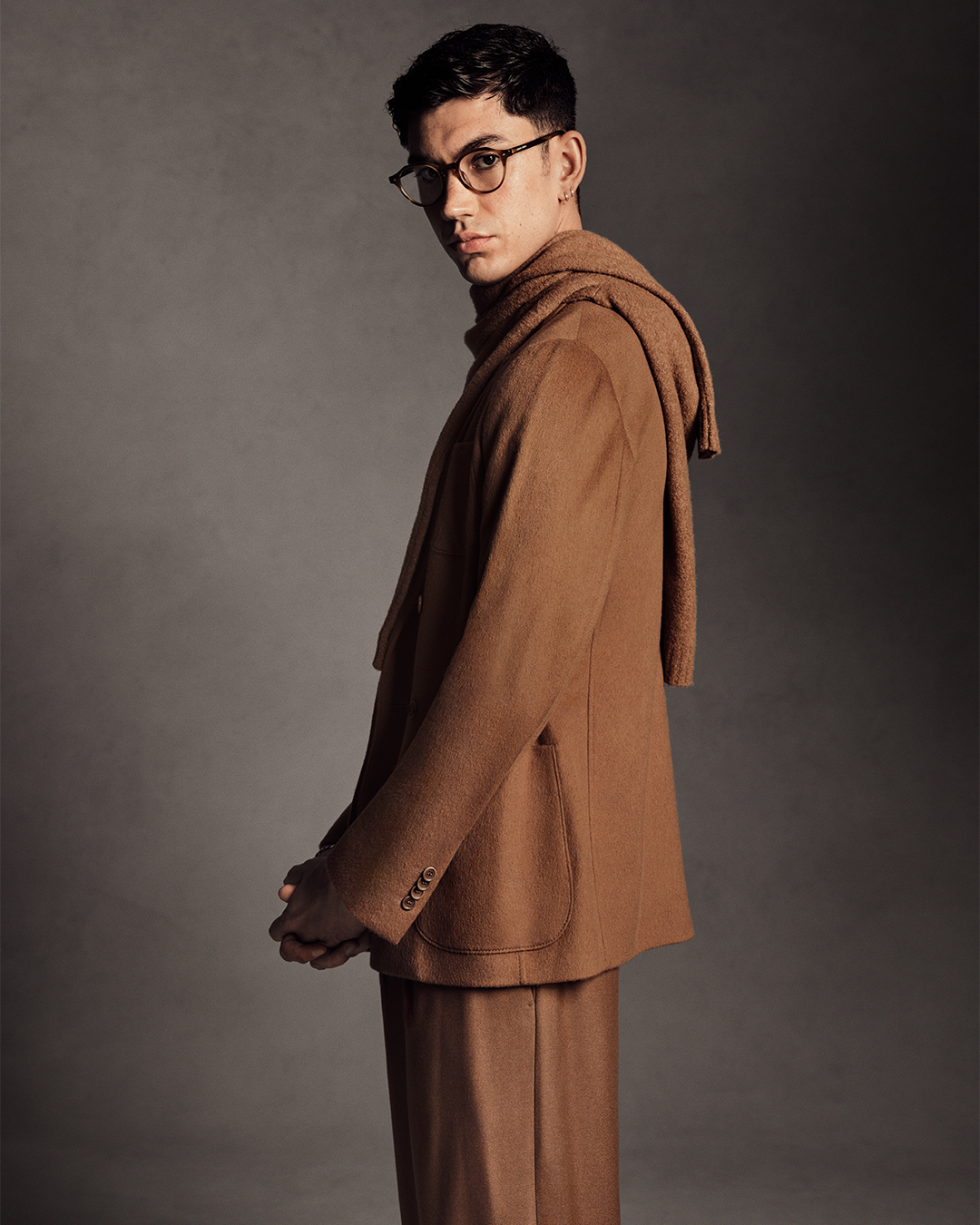 Giorgio Armani featuring Archie Renaux