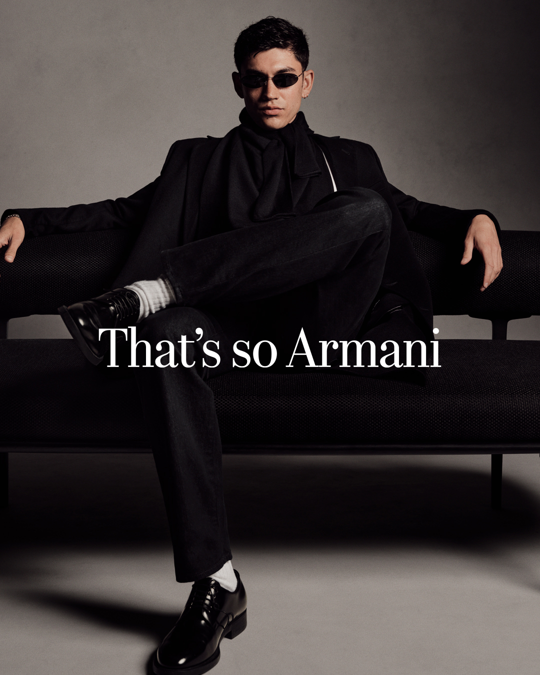 Archie Renaux for Giorgio Armani