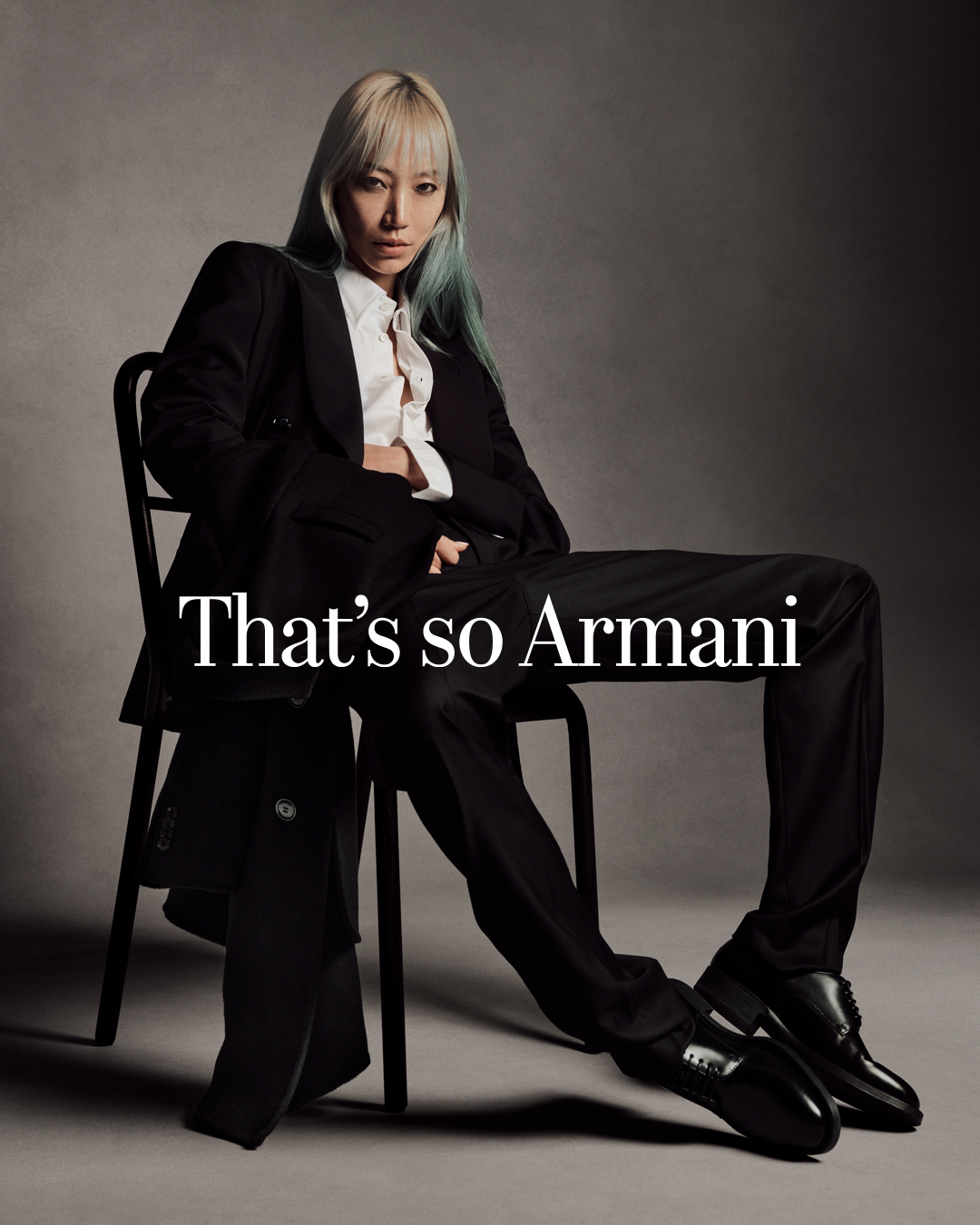 Soo Joo for Giorgio Armani