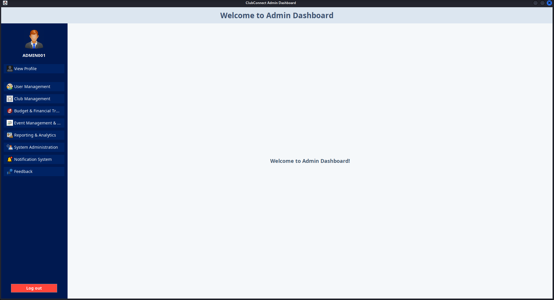 Admin Dashboard