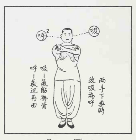 Tranh vẽ nét thức thứ ba của Thái Cực Khí Công