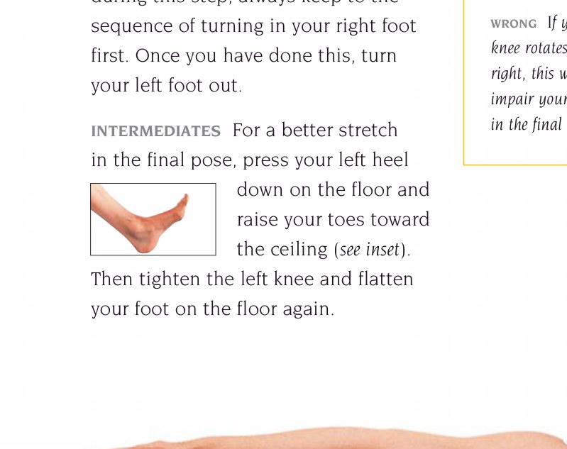 Tadasana — không nâng vai lên