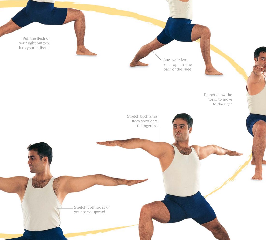 Utthita Trikonasana — cảm nhận thân thể kéo giãn