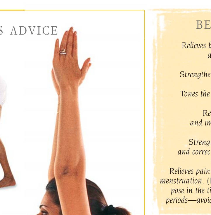 Uttanasana — kéo xương chậu lên trên
