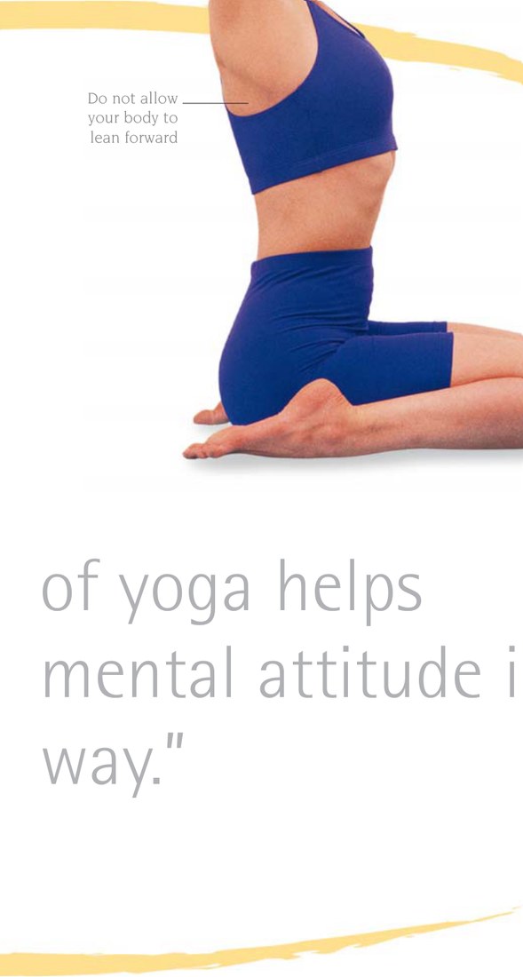 Virasana — duỗi hai cánh tay