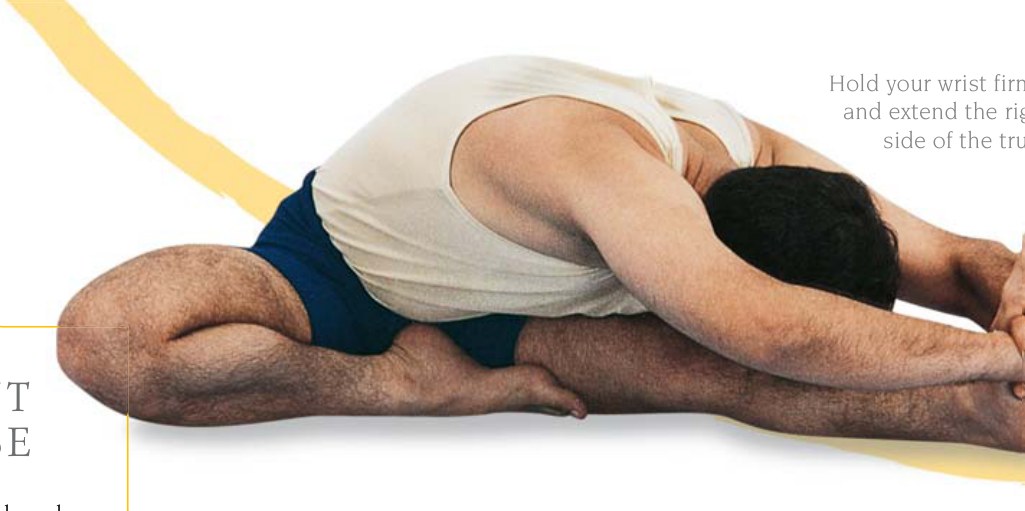 Janu Sirsasana — giữ tư thế