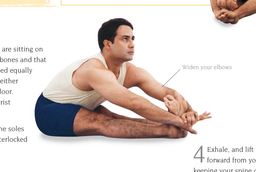 Paschimottanasana — giữ tư thế