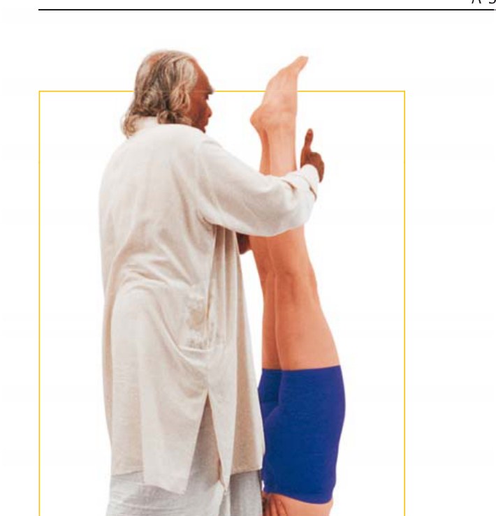 Salamba Sirsasana — bước sáu tựa tường