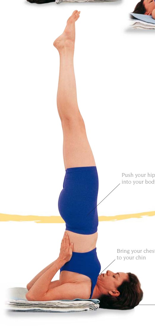 Salamba Sirsasana — tư thế cuối