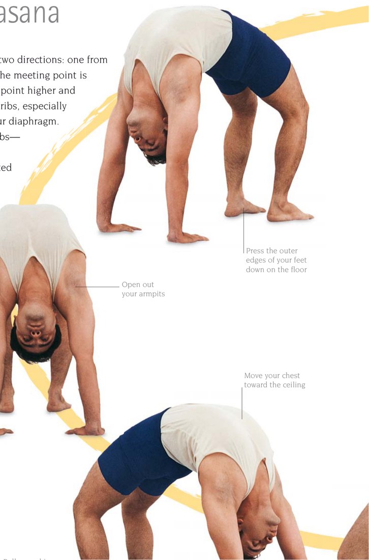 Savasana — ép mặt sau hai đầu gối xuống sàn